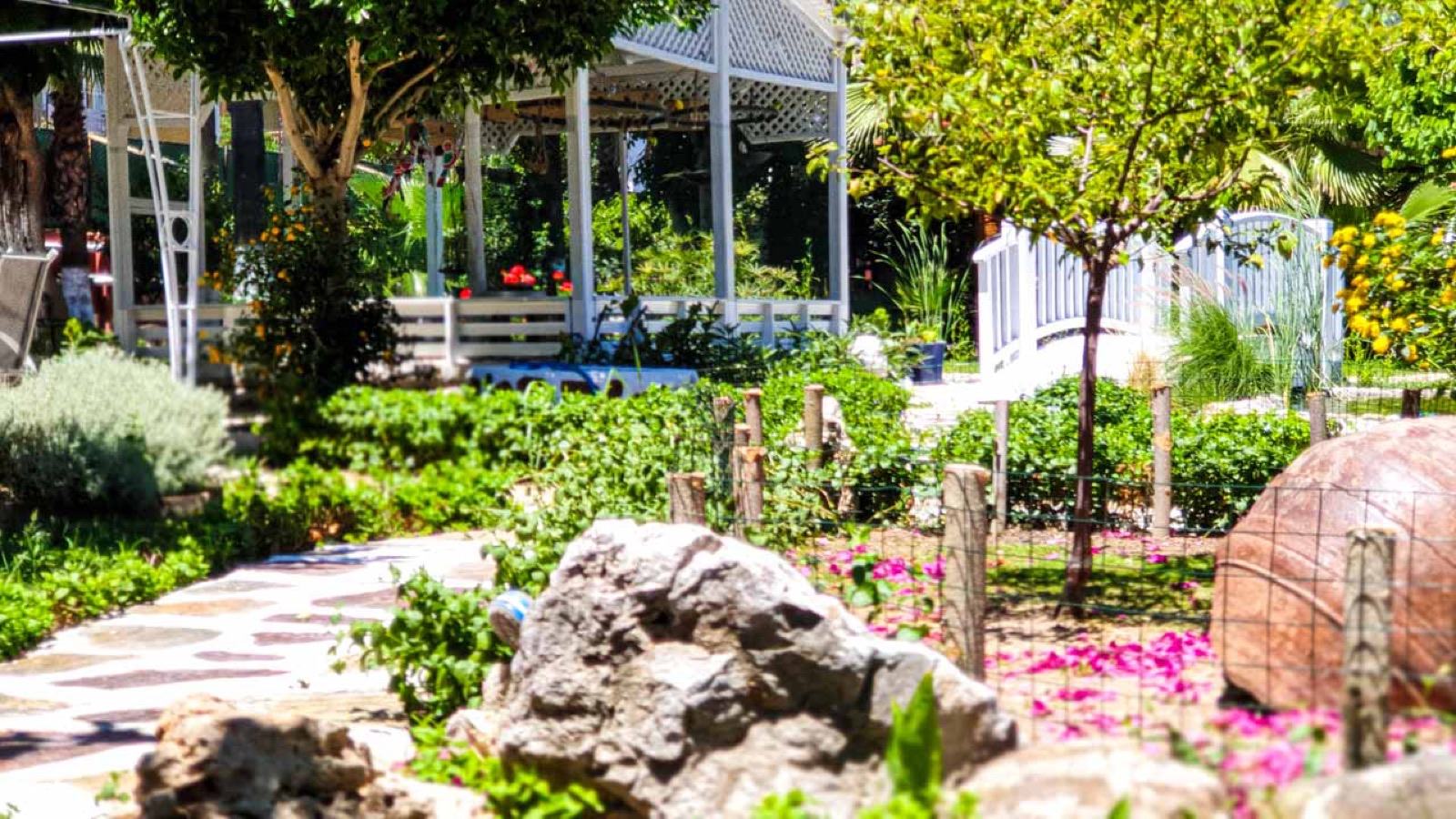 Garden detail at Erendiz
